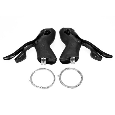 

Bike Shifter Lever Front Rear Derailleur Set 7S 8S 9S 10S Road Bike Brake Lever Extra Inner Shift Cable