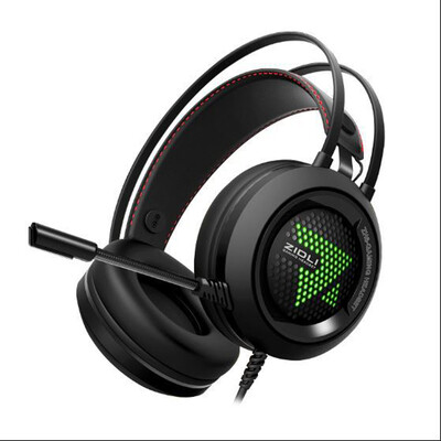 

ZIDLI magnetic power ZH6 Internet cafe esports gaming headset USB71 headset wearing a chicken to survive