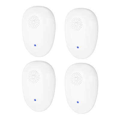 

4-Pack Ultrasonic Pest Control Non-toxic Repellent Repeller for Mice Mosquitoes Ants Spiders Roaches Repelling AC90V-250V EU Plug