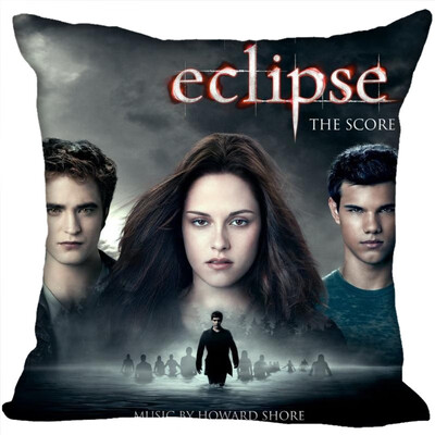 

Twilight Pillow Cover Bedroom Home Office Decorative Pillowcase Square Zipper Pillow Cases Satin Fabric No Fade 35x35CM