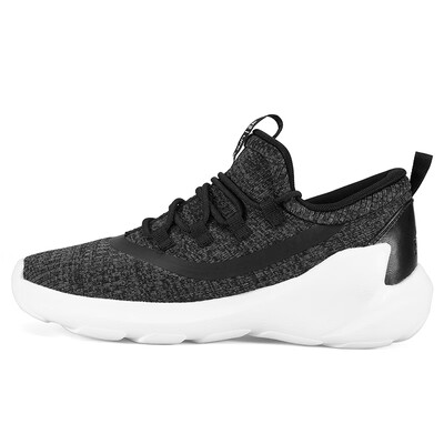 

PEAK mens shoes urban fashion casual shoes simple&comfortable sports shoes men DE830271 black 43 yards