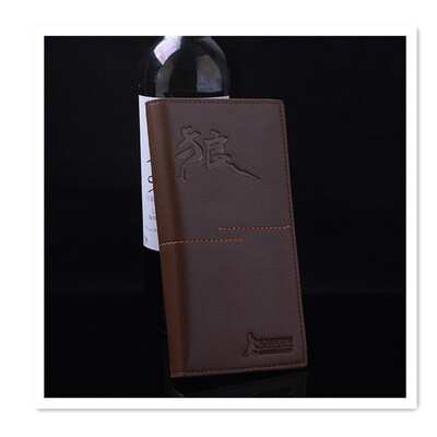 

Leather wallet suede leather wallet genuine seven wolf wallet mens long tide mens wallet long Korean version