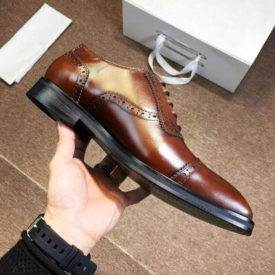 

designer men dress shoes working shoes wedding shoes leather with box receipt dust bags