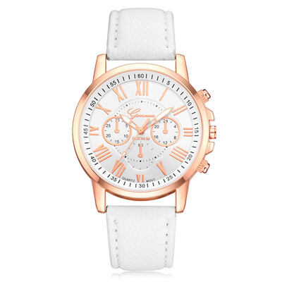 

Geneva XR740 Women Simple Analog Quartz PU Leather Wrist Watch