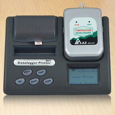 

AZ9801 3 in 1 datalogger Printer Magazine printer machine with Logger Printer Thermal Temperature&Humidity Logger Printer