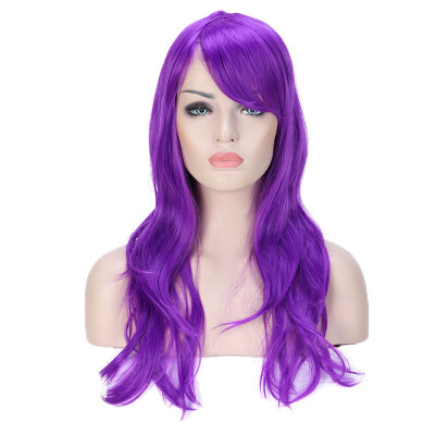 

23 Inch Synthetic Long Wavy Full Hair Wigs Cosplay Costume Party Heat-Resistant Wigs For Women Men