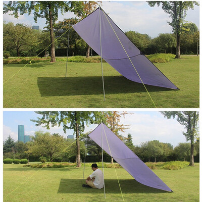 

3m3m Hiking Walking Travel Tourist Outdoor Tents Awning Canopy Sun Shade Block Rain Mat Camping Tent For Family Camping