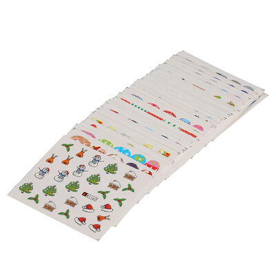 

48pcs Nail Art Sticker Christmas Winter Snowman Pattern DIY Nails Decorations Tips Nail Care