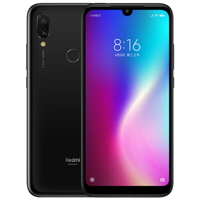 

Chinese version Xiaomi Redmi 7 AI dual camera 3GB32GB bright black full Netcom 4G water drop full screen photo game smart phone