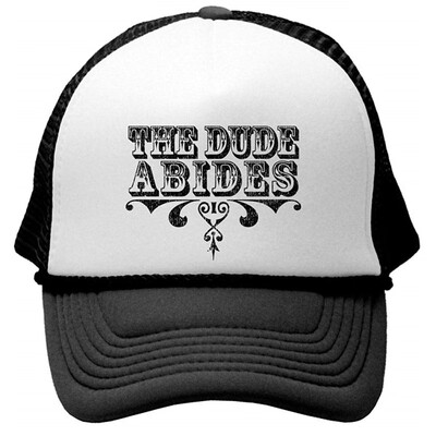 

DUDE ABIDES - Unisex Adult Trucker Cap Hat