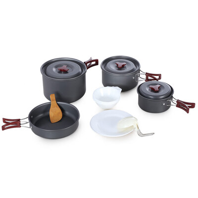 

AOTU AL500 Outdoor Cookware Set Aluminum Alloy Made