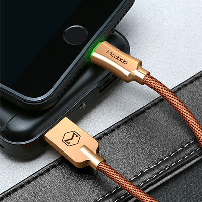 

MCDODO LED Auto Disconnect Data USB Charging Lightning Cable For iPhone XS Max XR X 8 6S 7 Plus 5 SE OVP Fast Charger