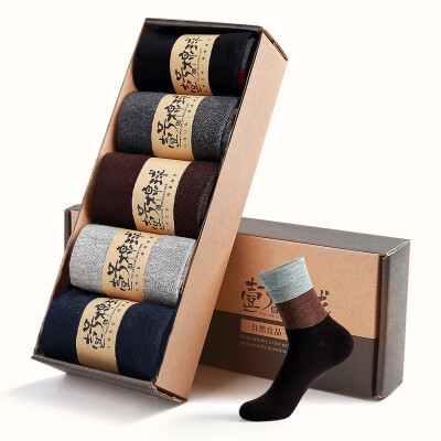 

Mens cotton socks Cotton sports socks male Medium socks boxed