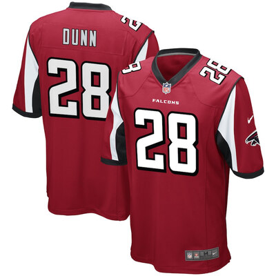 

Mens Football Jersey Atlanta Falcons Warrick Dunn Red Retired Player Game Jersey