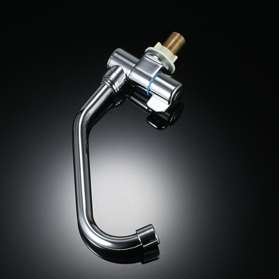 

Foldable RV Faucet Rotating Single Handle DeckWall Mounted RV Kitchen Faucet