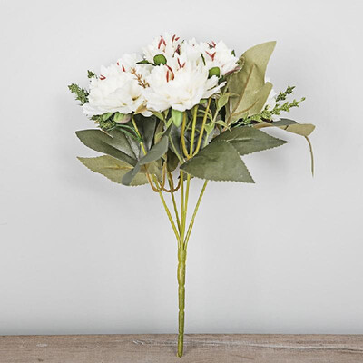 

Factory direct sale Artificial flower wholesale plastic flower foreign peony wedding flower living room decoration fake flower pu