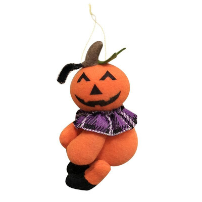

Halloween Stuffed Door Hanger Doll Wall Tree Hanging Toy Halloween Party Supplies Decoration Ornaments--Pumpkin