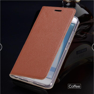 

Leather flip phone case for iphone 6 6s 7 8 Plus X Xs Max calf leather fine lychee protection cover flip cover for 6p 7p 8p Xr cas