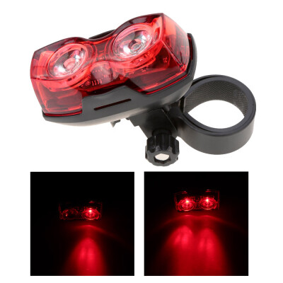 

Bright Bike Cycling 2 LED 3 Mode Bicycle Back Rear Tail Light Safety Flashing Light