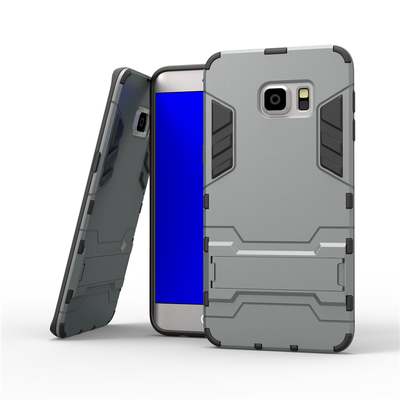 

Goowiiz Phone Case For Samsung Galaxy S5S6S6 EdgeS6 Edge PlusS7 Edge Armor PC TPU Silicone Hard Bracket Double Protection