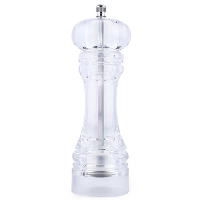

Arcylic Manual Pepper Salt Spice Mill Kitchen Accessories