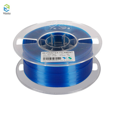 

YouSu PETG Filament 3D Printer Filaments 175 MM Dimensional Accuracy High Tenacity 3D Printing Consumables 1KG Spool Nature