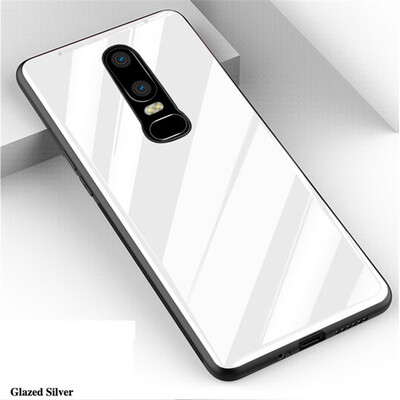 

Goowiiz Phone Case For Xiaomi Mi 88 Se8 Pro8 LitePocoPhone F1Poco F1 Luxury Fashion Tempered Glass Slim Cover Soft edge