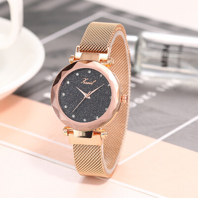 

Ladies Watch Starry Lady Watch Point Drill Quartz Ladies Watch