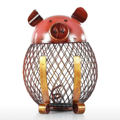 

Piggy Bank Children Toy Bank Iron Coin Holder Boy Girls Coin Money Cash Saving Box for Decoration or Gift