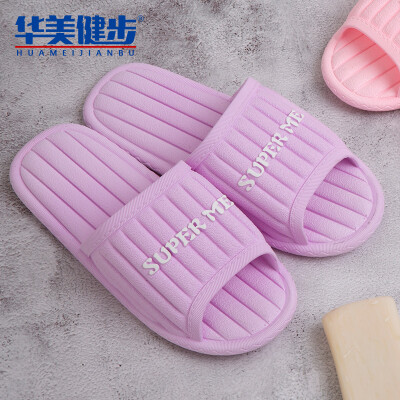 

Colorful Steps Slippers Men&women Couples Sandals Solid Color Stitching Comfortable Wearable Home Bathroom Outdoor Leisure Beach Simple Letters HM810 Purple 40 Codes One 41 Codes