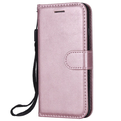 

Luxury Simple Solid Color Case For iphone X XR Xs Max 8 7 6 6s Plus 5 5s SE SE2 Card Slot Lanyard Cute Phone Cover New Fundas P06G