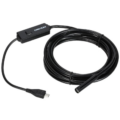 

OWSOO 20 Megapixels HD 6 LEDS 8MM 720P Endoscope IP67 Waterproof Inspection Borescope USB Wire Snake Tube Camera 6LEDS for OTG Co