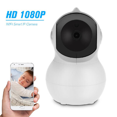 

1080P WiFi Camera Smart IP Camera Baby Monitor Wireless Cam for BabyNannyElderDogPets Monitoring with APP PanTilt 2-way Aud