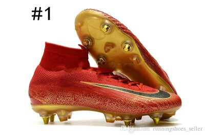 

2019 Mercurial Superfly VI 360 Elite SG Kids Mens Soccer Cleats Cr7 chaussures Crampons de football botas de fútbol