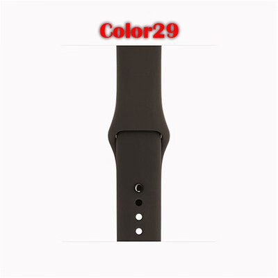 

Silicone Sports Band for Apple Watch Series 123 38MM 42MM Rubber Watchband for iWatch Volt series 4 40mm 44mm