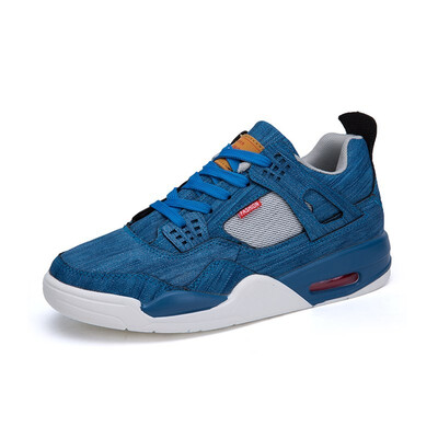 

New fashion autumn shoes male Korean version of the trend of tide shoes air cushion shoes large size sports increased shoes canvas