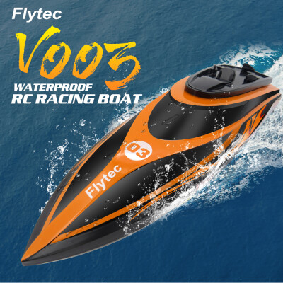 

Flytec V003 RC Boat 24GHz 2CH 30KMh Water Cooling System Remote Control Racing Boat Speedboat