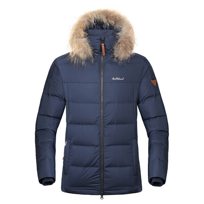 

NORTHLAND 2018 autumn&winter down jacket Roel mens one-piece woven down jacket deep navy male 17592A