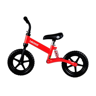 

Lecoco childrens toy car baby walker without pedal bicycle balance sliding stroller fire shadow red