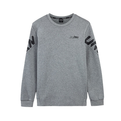 

Xtep sports casual sweater men 2018 autumn new fashion trend loose comfortable round neck sweater male 882429059402 in the flower gray M