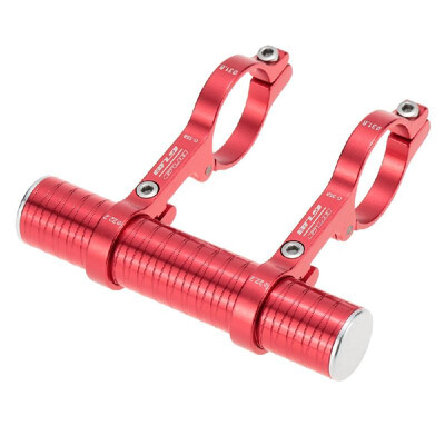 

318mm Double Handlebar Extension Mount Aluminum Alloy Extender Holder for Bike Light Bicycle Speedometer