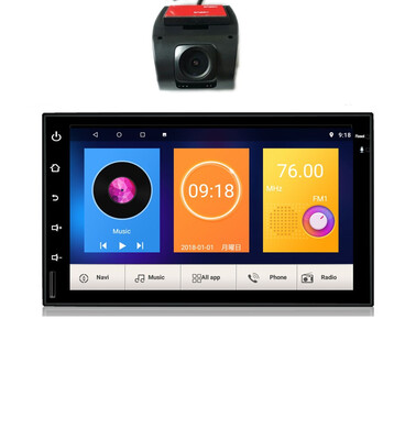

Henhaoro 7" Android Car Stereo Gps Navigation Touch Screen Radio No DVD 2 DIN Resolution 1024x600 Head unit