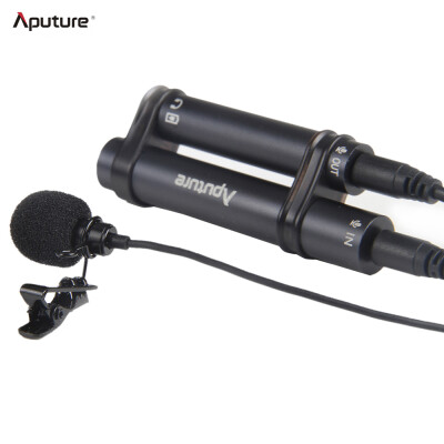 

Aputure Alav Professional Omnidirectional Lavalier Microphone with Windshield Clip Style for Recorder PC DSLR Video Camera Camcor