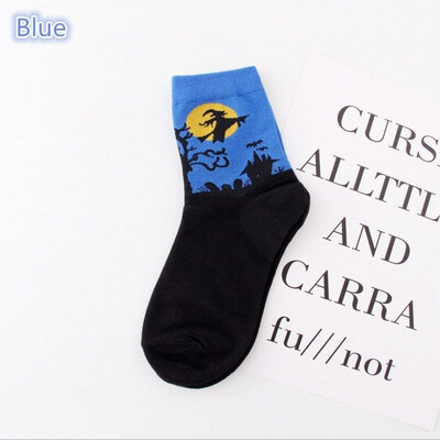 

Fashion Cute Lovely Halloween Cartoon Women Socks Soft Cotton Warm Socks Hosiery