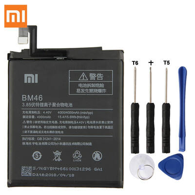 

Original XIAOMI BM46 Replacement Battery For Xiaomi Redmi Note 3 Note3 Pro Note3 Redrice Authentic Phone Batteries 4050mAh