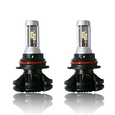 

2Pcs Car LED Headlight Bulbs Conversion Kit X3 LED Driving Lamp 6000LM H1