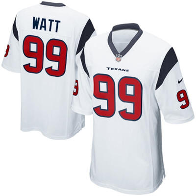 

Mens Football Jersey Houston Texans JJ Watt White Game Jersey