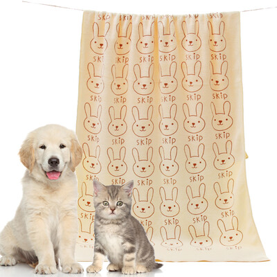 

Dipper pet towel dog towel absorbent blanket towel quick-drying cat absorbent dry dog cat general teddy golden hair cat bath towel large supplies