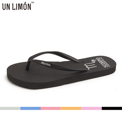 

UNLIMON Fashion Summer Couple Beach Constellation Flip Flops
