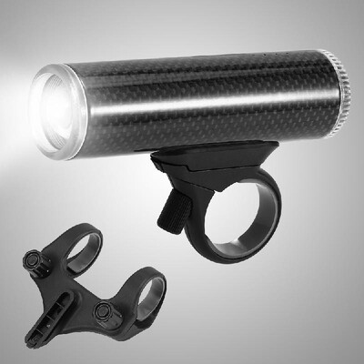 

Bike Front Light Rechargeable Bicycle Cycling Front Flashlight Lightweight Bike Headlight Easy Installation